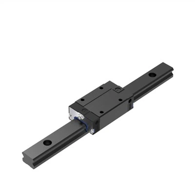 Melns hroma apšuvuma lineārais gultņu virzošais sliedes